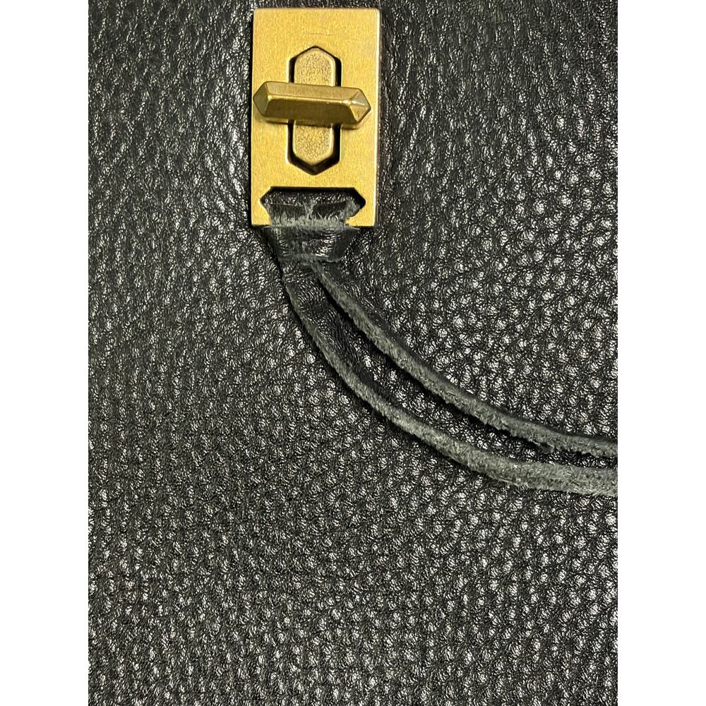 Rebecca Minkoff Darren Black Leather Boho Shoulder Bag - Picture 10 of 16